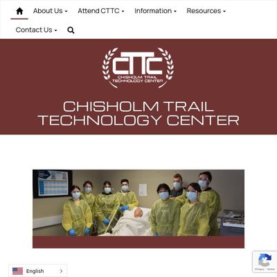 Screenshot of Chisholm Trail Technology Center