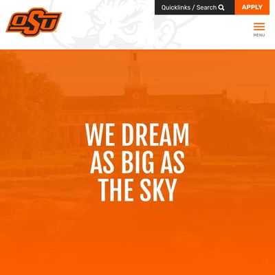 Screenshot of Oklahoma State University