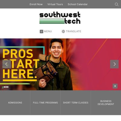 Screenshot of Southwest Technology Center